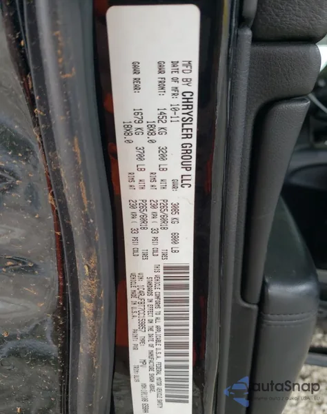 2012 Jeep Grand Cherokee Limited из США, поврежденный, VIN 1C4RJFBT7CC159857